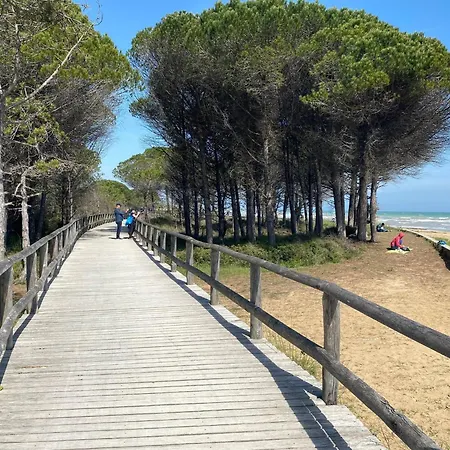 Appartement Duplex With Fireplace And Wifi Bibione